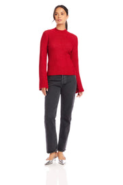 BRIELLE FLARE SLV SWEATER