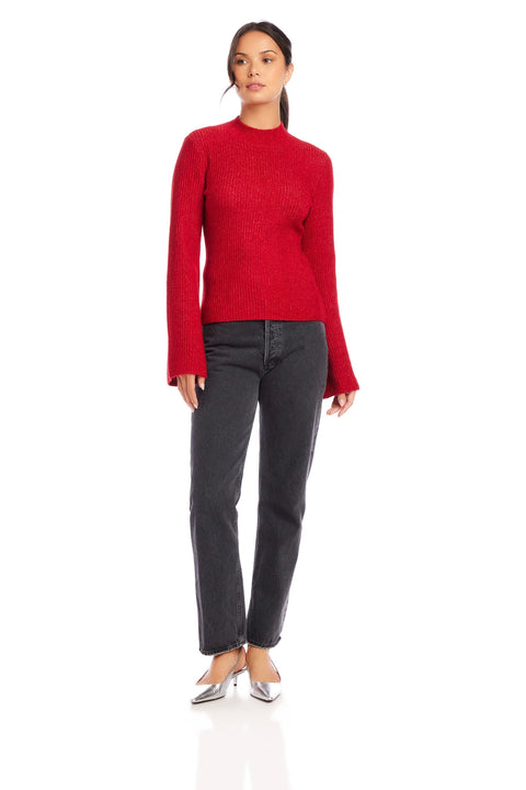 BRIELLE FLARE SLV SWEATER