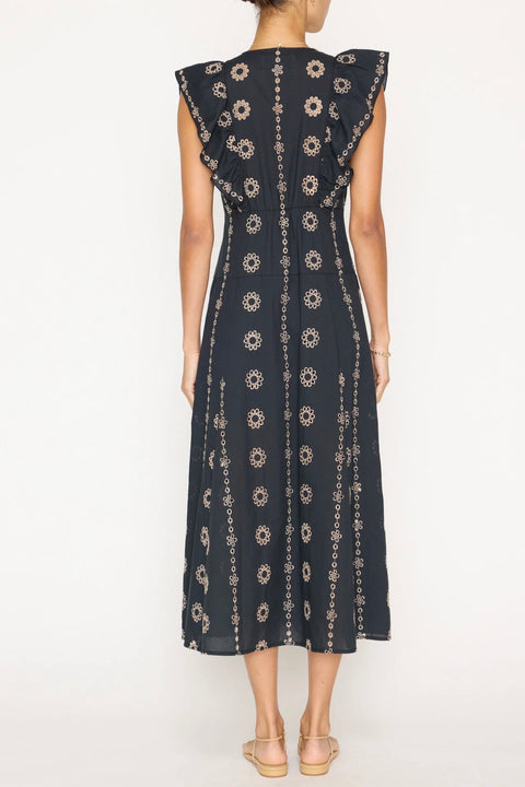 AURORA EYELET DRESS