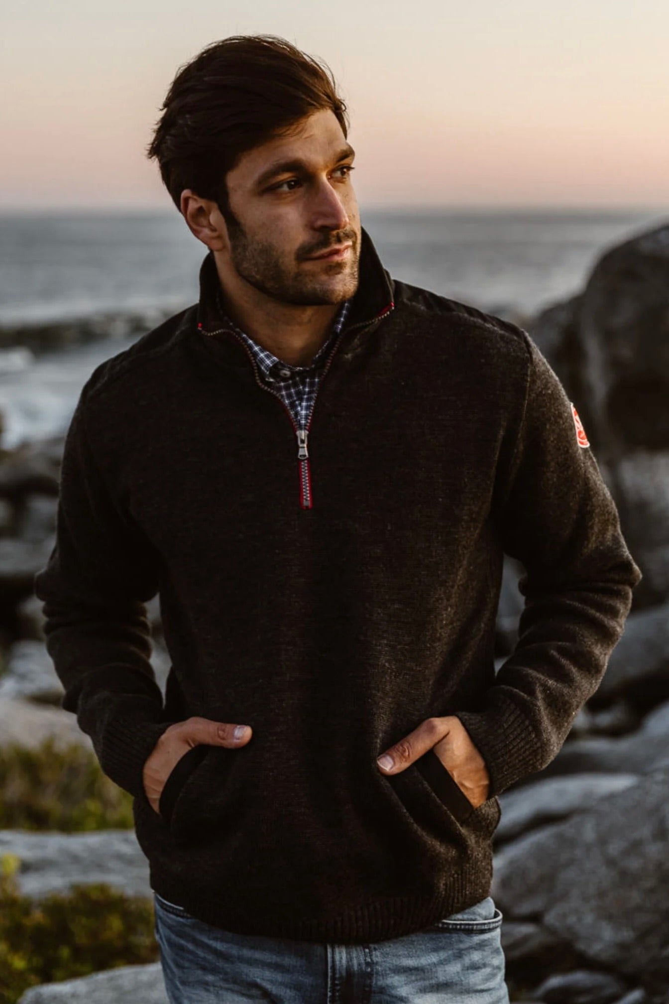 GREGOR WP WOOL FULL ZIP