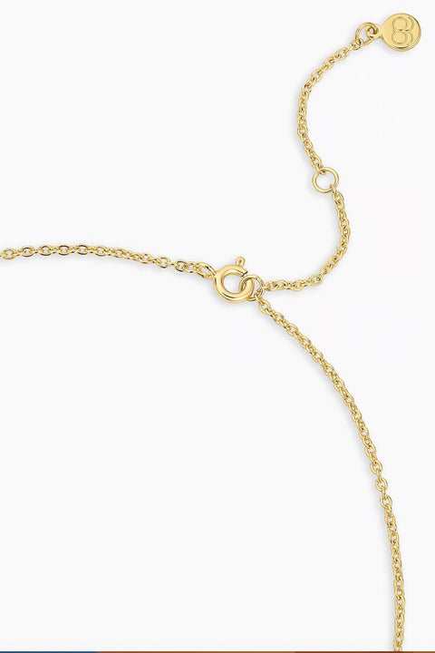 CREW INTERLOCKING NECKLACE- GOLD