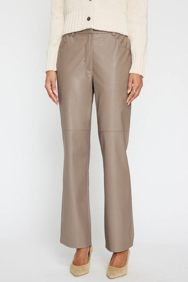 LARA VEGAN LEATHER PANT