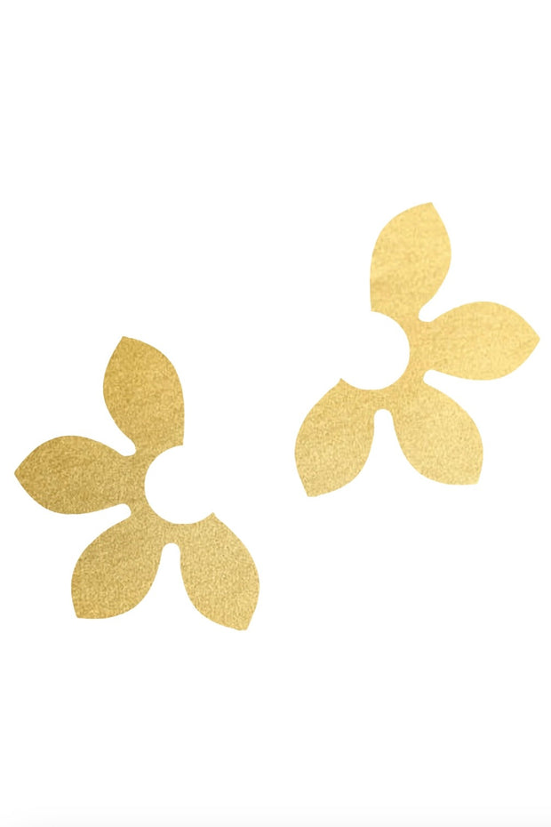 GOLD PETAL EARRINGS