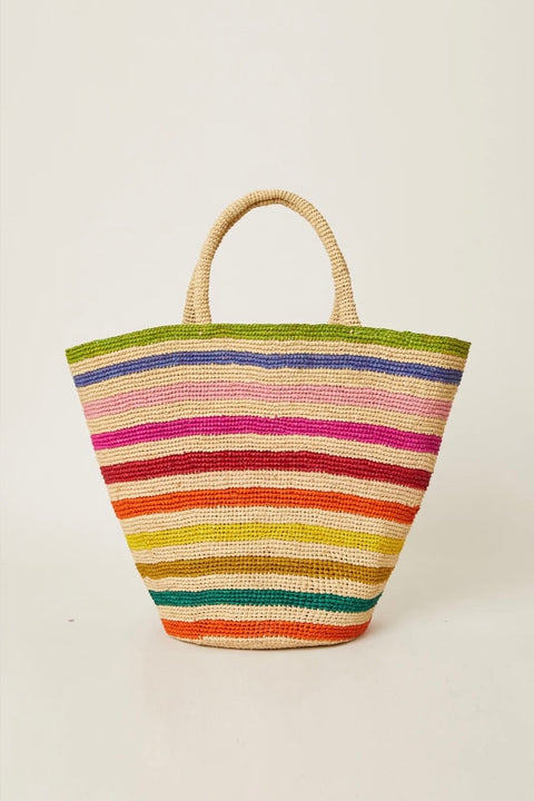 MARISOL STRIPED TOTE