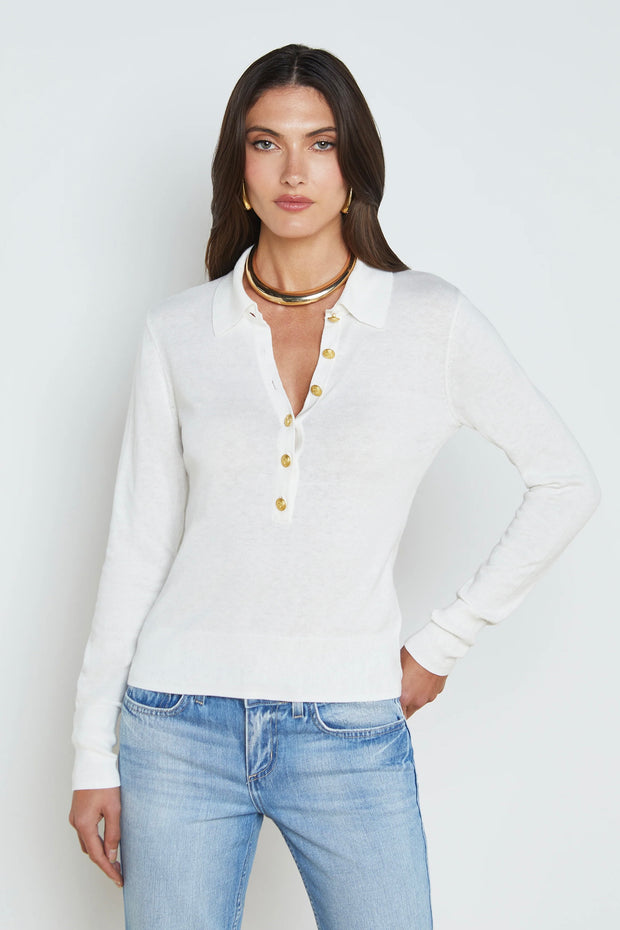 STERLING COLLARED SWEATER