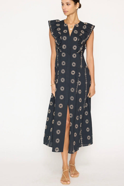 AURORA EYELET DRESS