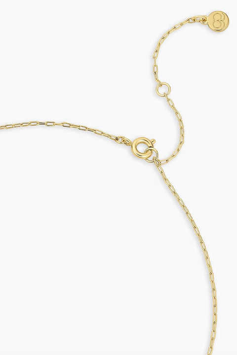 ANCHOR COIN NECKLACE- GLD