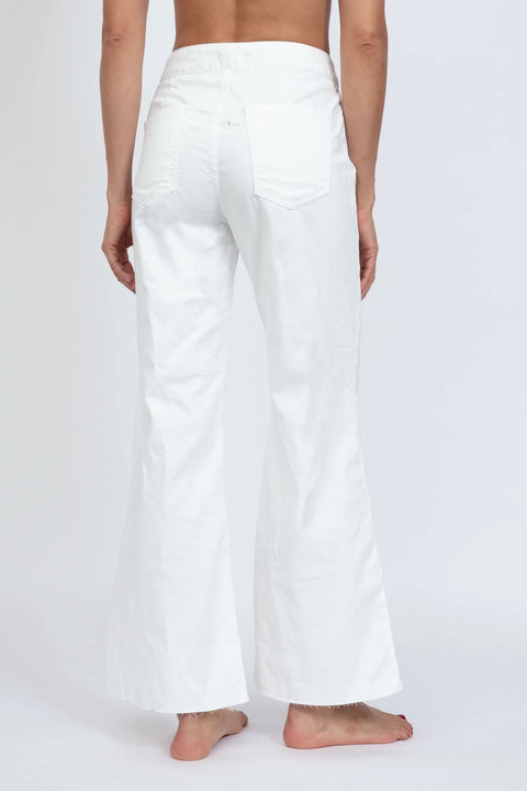 CROPPED BRIGHTON TWILL PANT