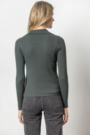 POLO COLLAR HENLEY SWEATER (PA2667)