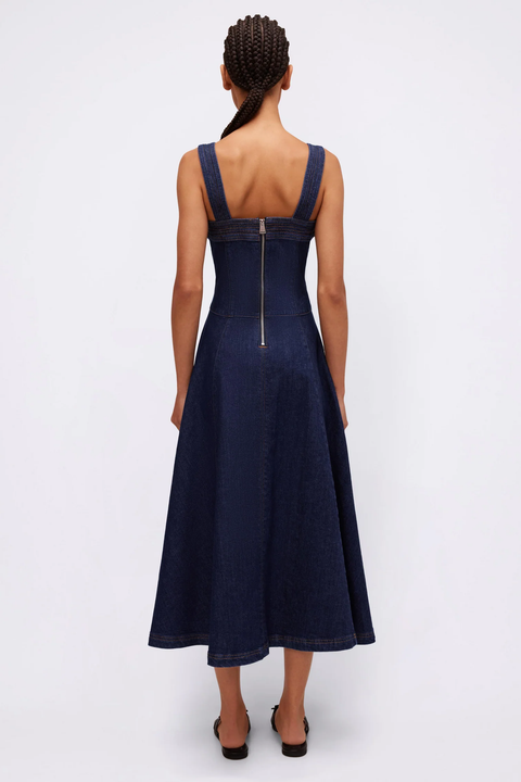 CICI BUSTIER MIDI DRESS