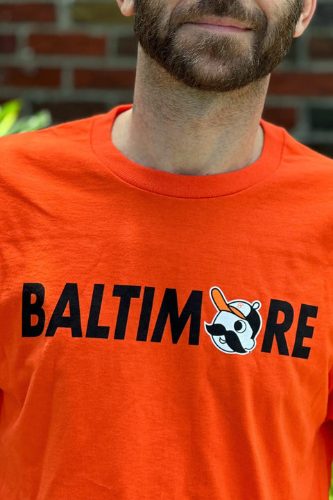 BALTIMORE BOH BASEBALL LOGO TEE