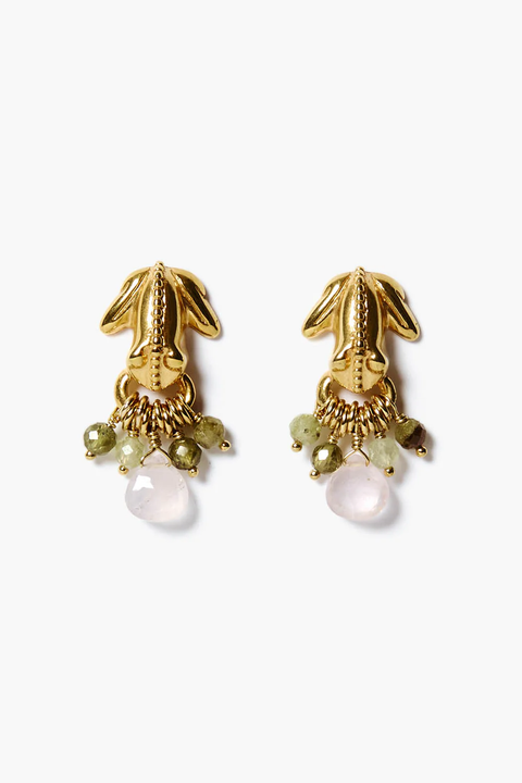 FROG POST EARRINGS (EG-5880)