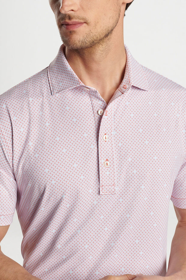 MOSAIC PERFORMANCE JERSEY POLO