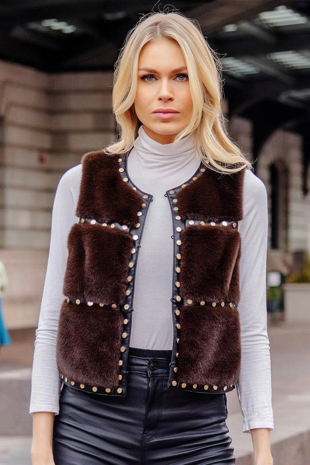 Fabulous furs vest best sale