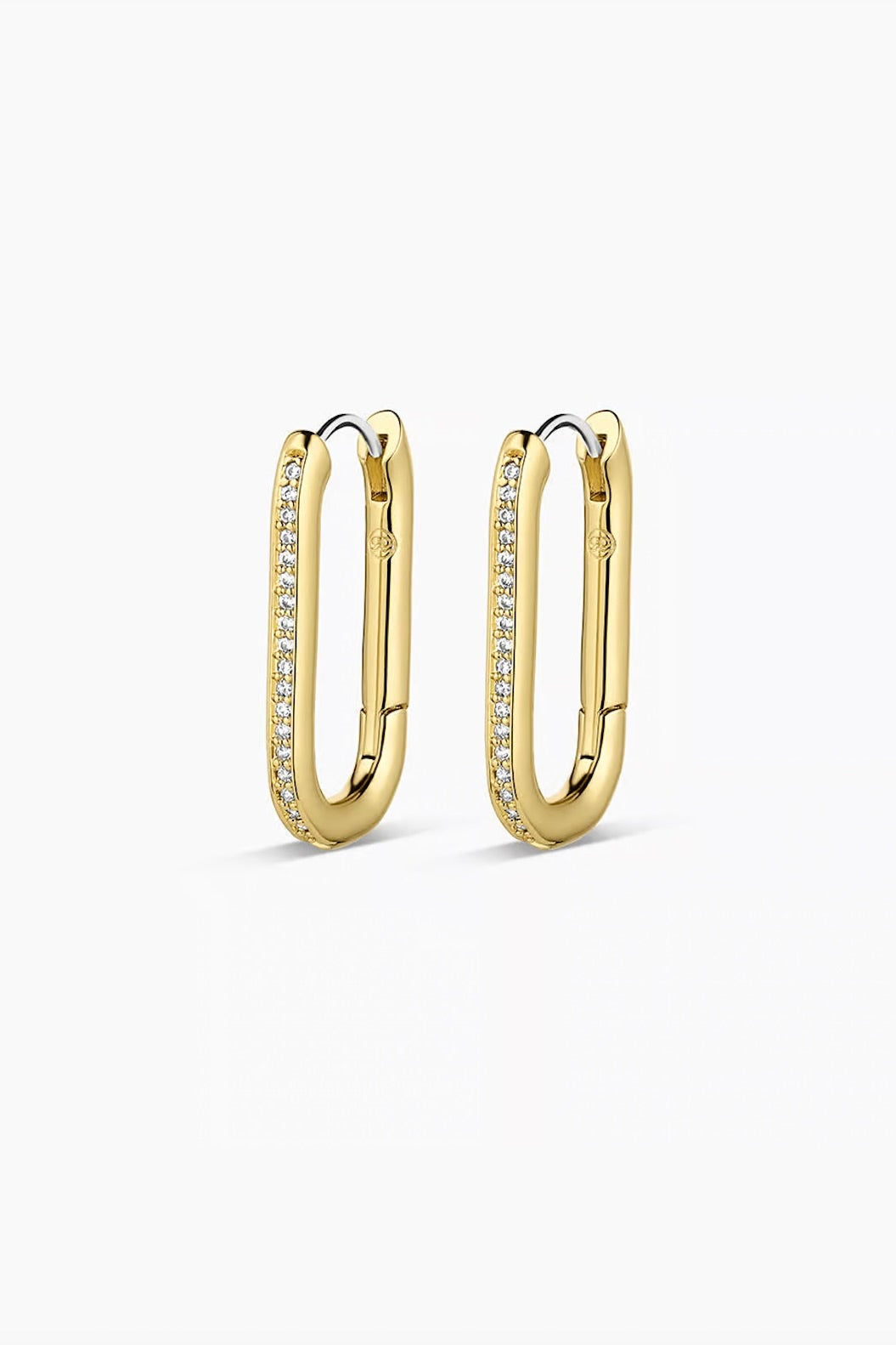 ZOEY SHIMMER HOOPS- GLD