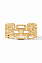 CHEVAL PAPERCLIP CUFF- GOLD