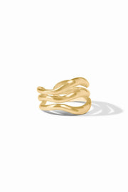 WAVE RING- GLD