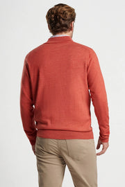 AUTUMN CREST SUEDE TRIM 1/4 ZIP