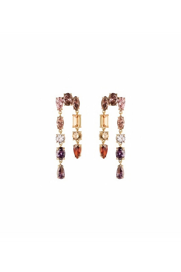 TOMPKINS EARRINGS PINK MULTI