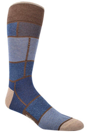 BLOCK STRIPE  SOCKS (DS1813)