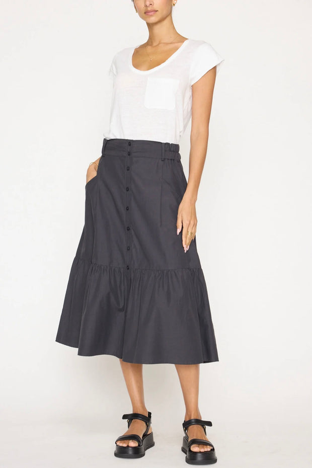 PALMS TIERED SKIRT