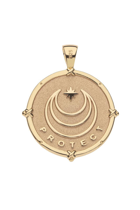 PROTECT YEAR OF SNAKE PENDANT NECKLACE- GRANDE ROLO CHAIN