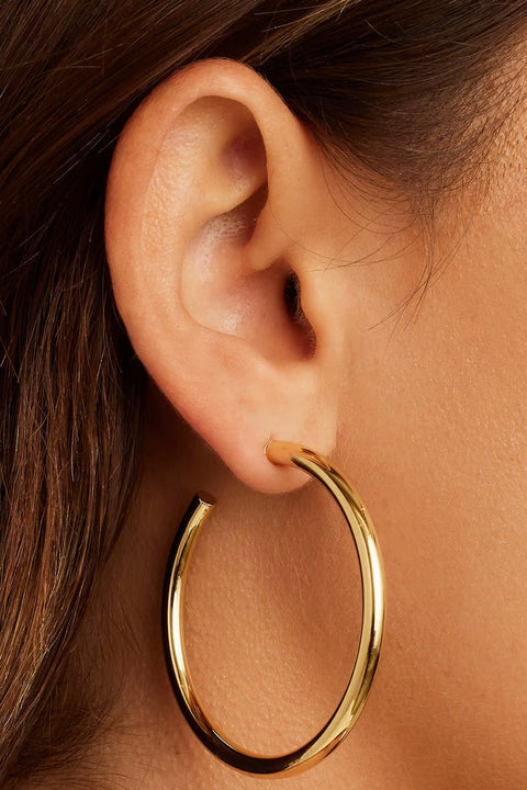 CARTER STATEMENT HOOPS- GLD