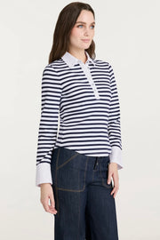 STRIPED JADEN TOP