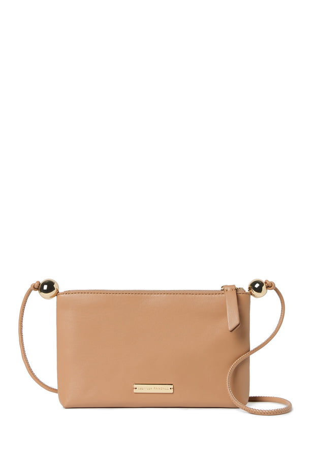 YASMINE FLAT CLUTCH DUNE