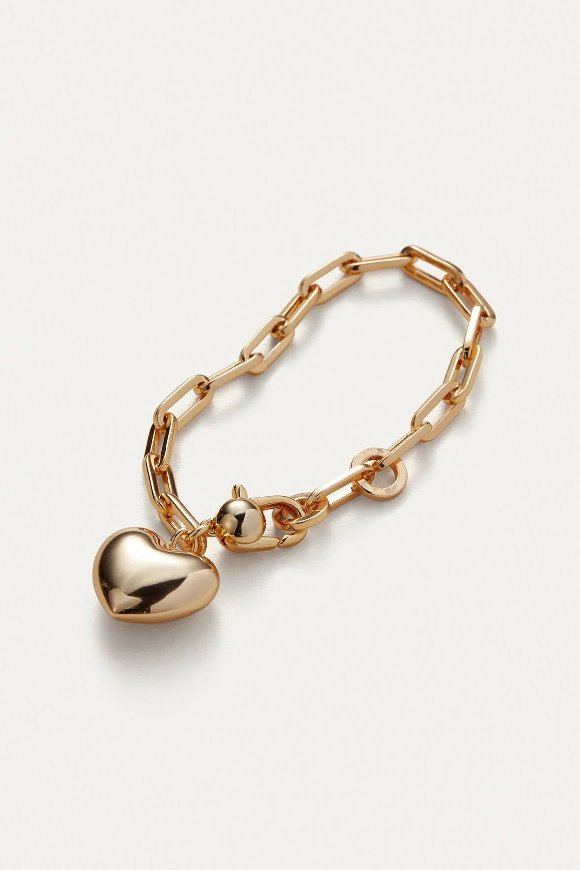 PUFFY HEART BRACELET