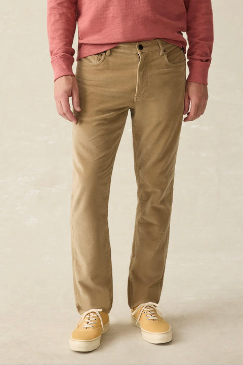 STRETCH TERRY CORDUROY 5POCKET PANT