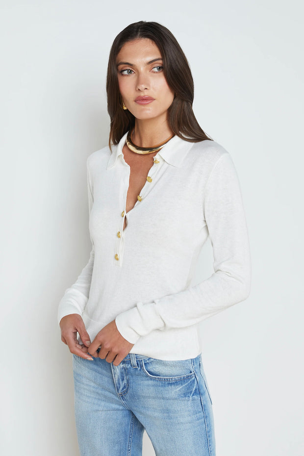 STERLING COLLARED SWEATER