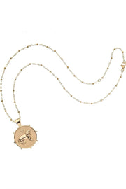 COURAGE SM PENDANT NECKLACE- SATELLITE CHAIN