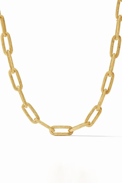 CHEVAL PAPERCLIP NECKLACE- GOLD