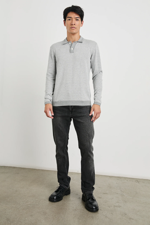 GREENWICH POLO SWEATER