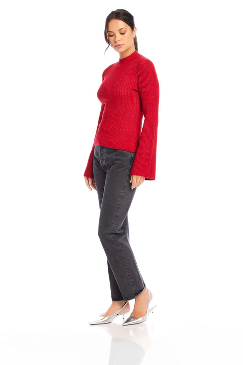 BRIELLE FLARE SLV SWEATER