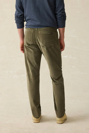 STRETCH TERRY CORDUROY 5POCKET PANT