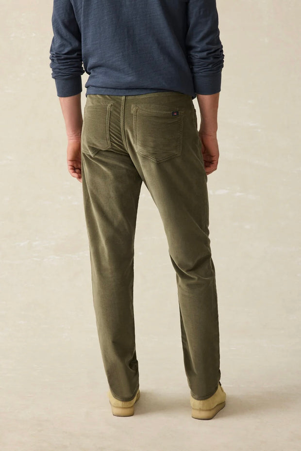 STRETCH TERRY CORDUROY 5POCKET PANT