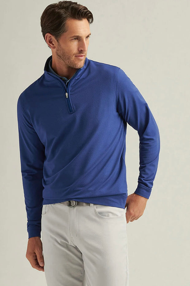 PERTH CROSS-HATCH 1/4 ZIP