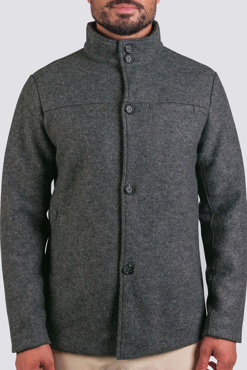 TOWNSEND FELTED WOOL PEACOAT