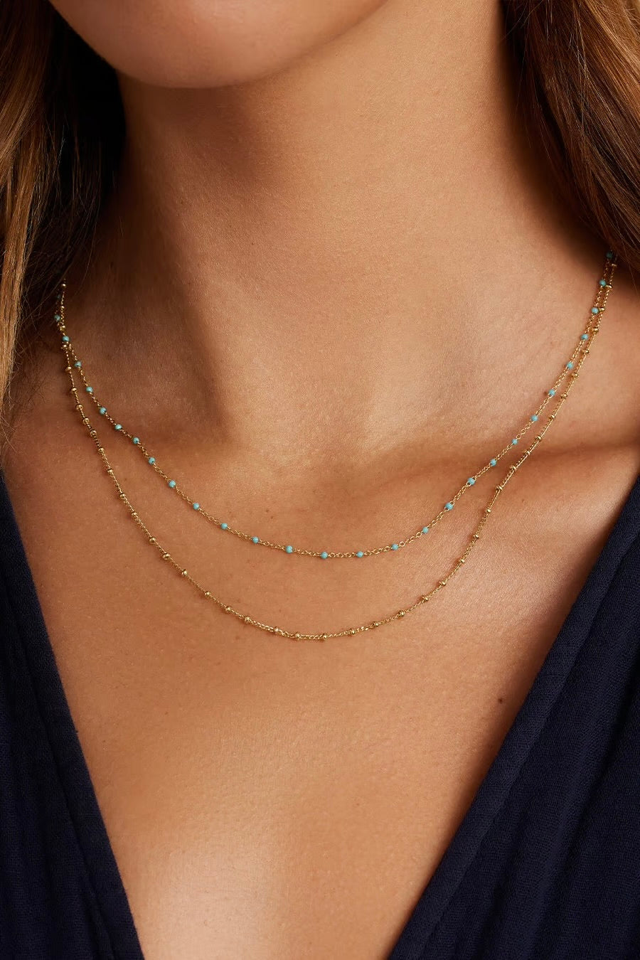 CAPRI LAYERED NECKACE