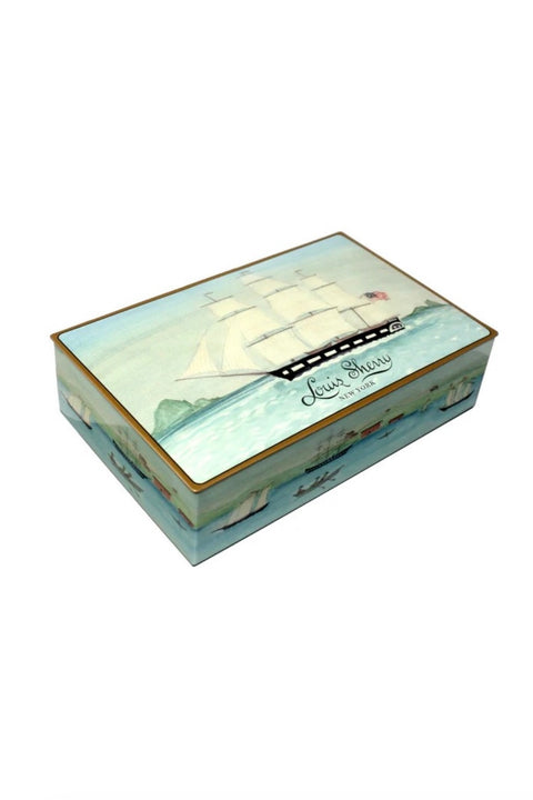 MARY MAGUIRE SHIP MONTICELLO CHOCOLATE TIN