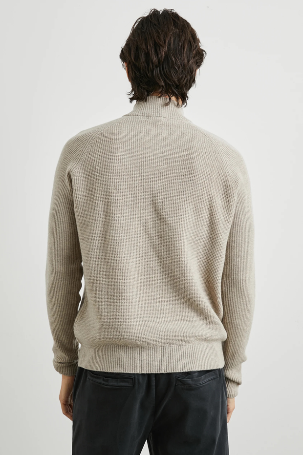 STARK 1/4 ZIP  SWEATER OAT