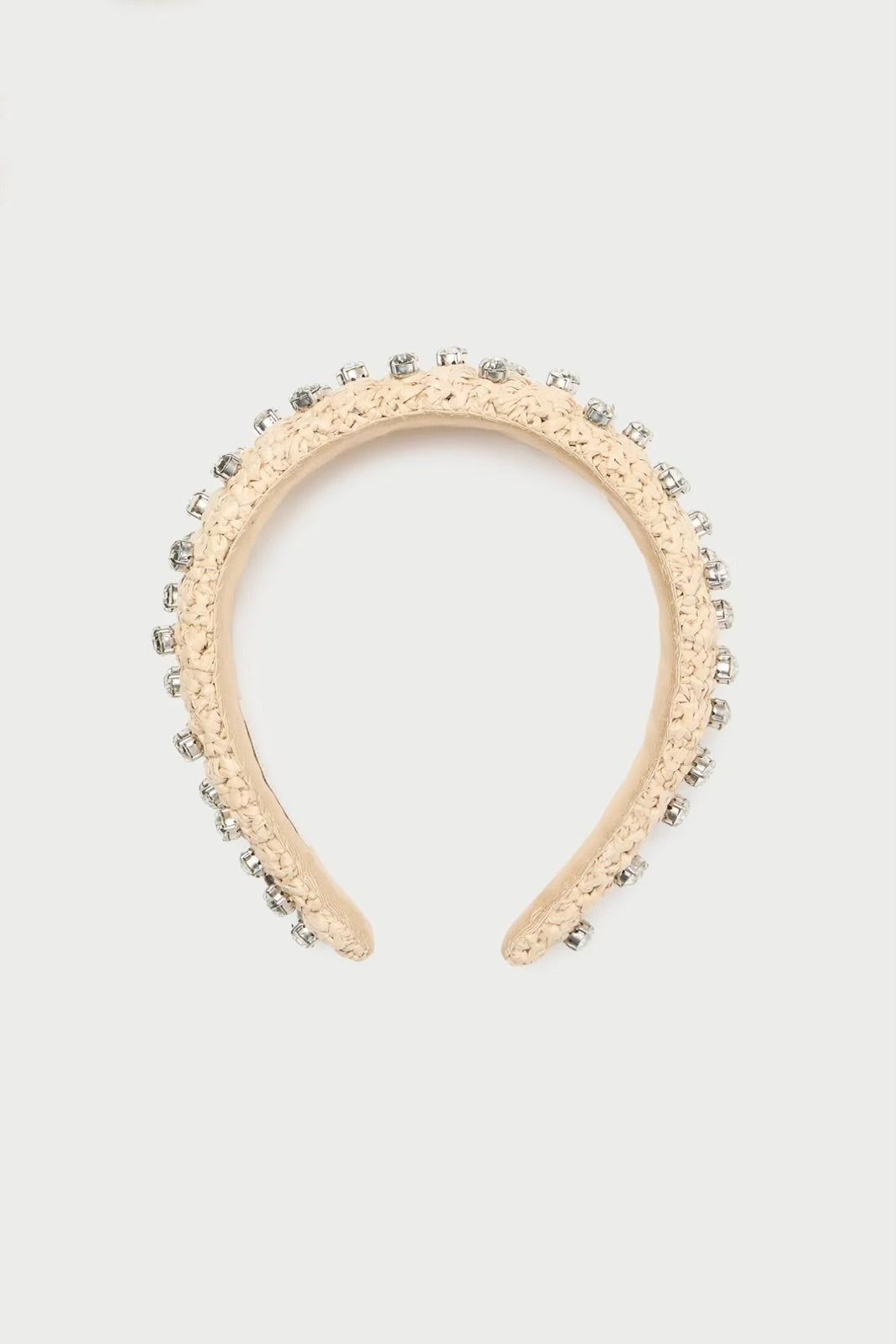 BELLAMY HEADBAND- NAT/CRYSTAL