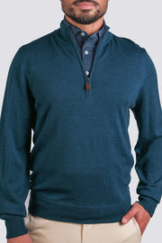 EXTRA FINE MERINO 1/4 ZIP