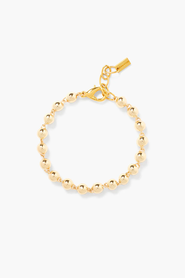 BALL CHAIN BRACELET- GOLD (BGZ-6335)