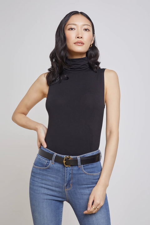 CECI SLVLS TURTLENECK