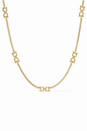 SARATOGA STATION NECKALCE- GLD