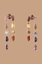 TOMPKINS EARRINGS PINK MULTI