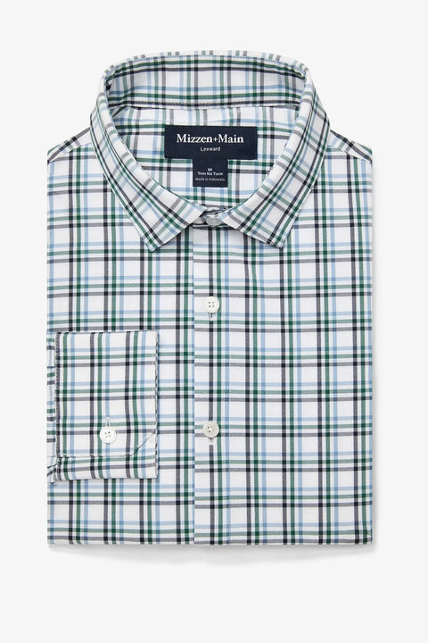 LEEWARD NO TUCK LS SHIRT (1WS-2127)